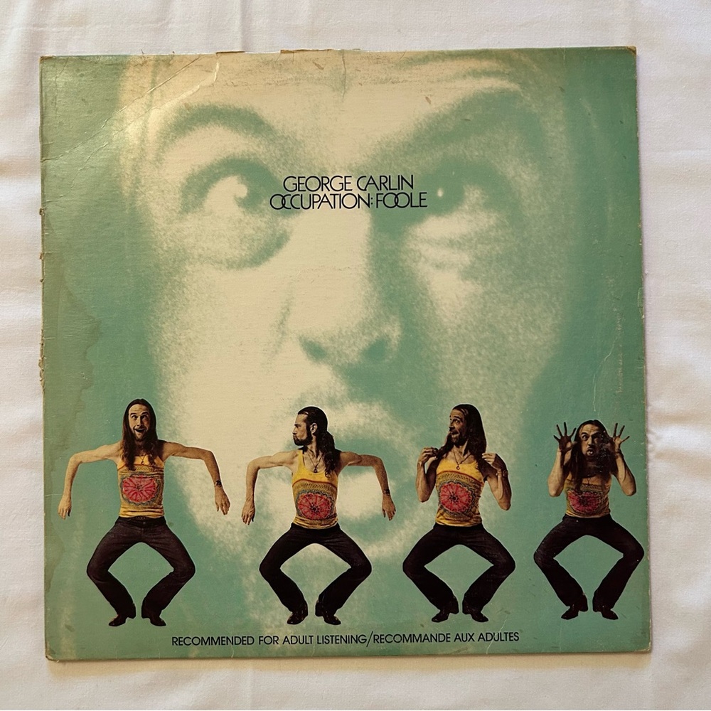 💽 2 for $20 - George Carlin Occupation: Foole Vinyl Record
